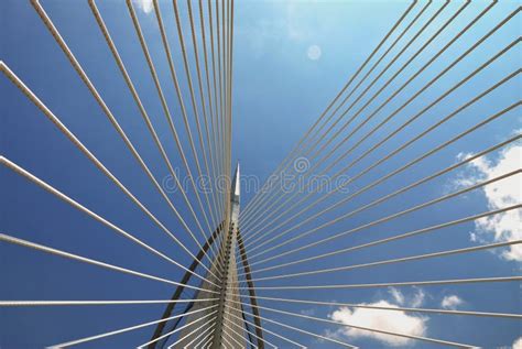 Daylight Scenery View Of Seri Wawasan Bridge Or Putra Bridge In