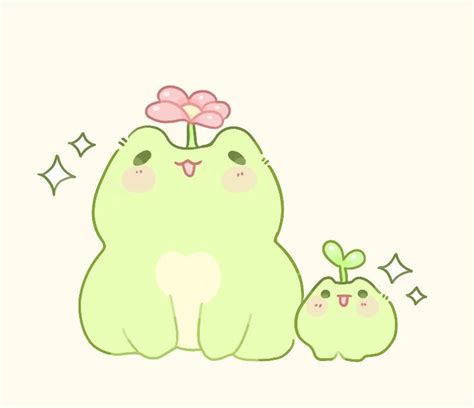 Mama Frog And Baby Frog By Miruupon On Deviantart In 2021 Frog