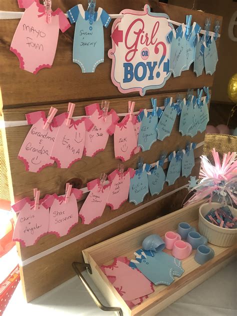 Gender Reveal Ideas