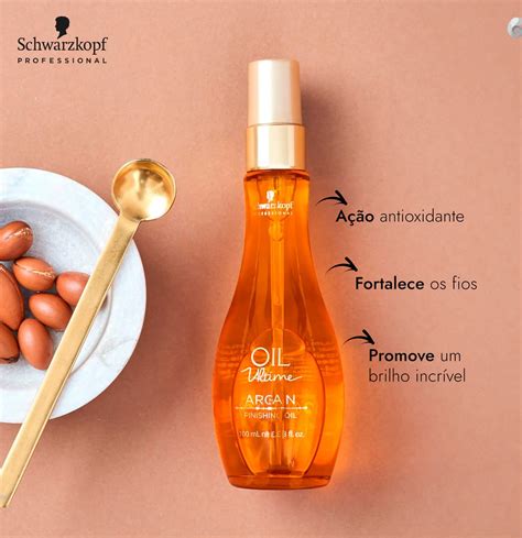 Leo Finalizador Schwarzkopf Oil Ultime Argan Clube Do Cabelo Pro