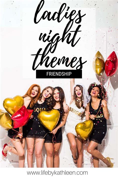 Ladies night theme ideas for your next girls night - Life By Kathleen