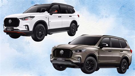 Mg Gloster Desertstorm And Snowstorm Editions Launched In India At Rs