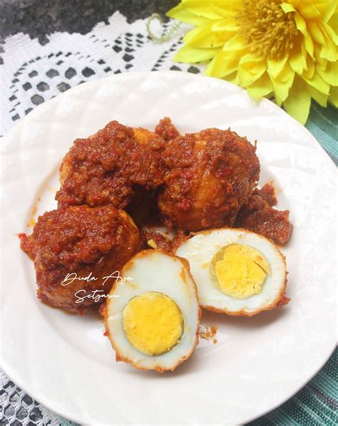 Resep Olahan Telur Rebus Aneka Bumbu Lezat Dan Bumbunya Meresap