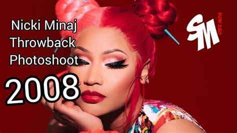 Nicki Minaj Throwback Photoshoot From Spate Magazine Youtube