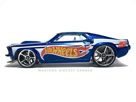 Hot Wheels Ford Mustang Series HW Racing สนำเงน มสแตง สนำเงน