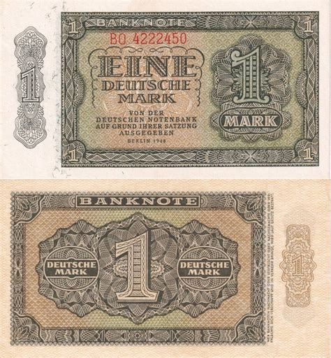 W Hrungsreform Ddr Deutsche Mark Ro E I Ma Shops