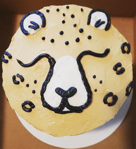 Cheetah Birthday Cake Ideas Images Pictures Cheetah Birthday Cakes