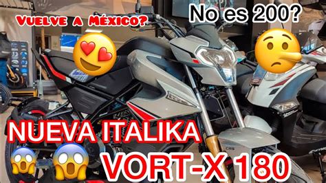 Nueva Italika Vortx Mejor Que Una Pulsar Ns Youtube