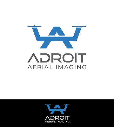 Serious Modern Aerial Photography Logo Design For Adroit Aerial