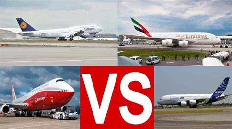 Airbus A380 Vs Boeing 747 8