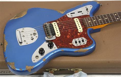 Fender Custom Shop 1962 Jaguar Rw Heavy Relic Lake Placid Blue