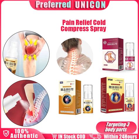 Ml Joint Pain Relief Spray Cold Compress Spray Use For Knee Cervical