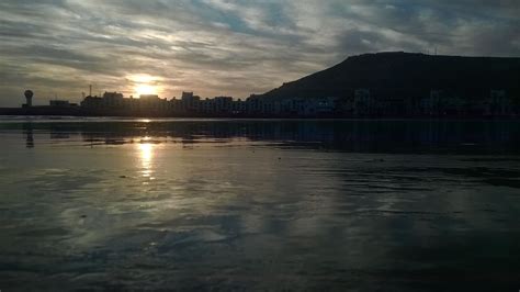 Stunning sunset at Agadir Beach , Morocco — Steemit