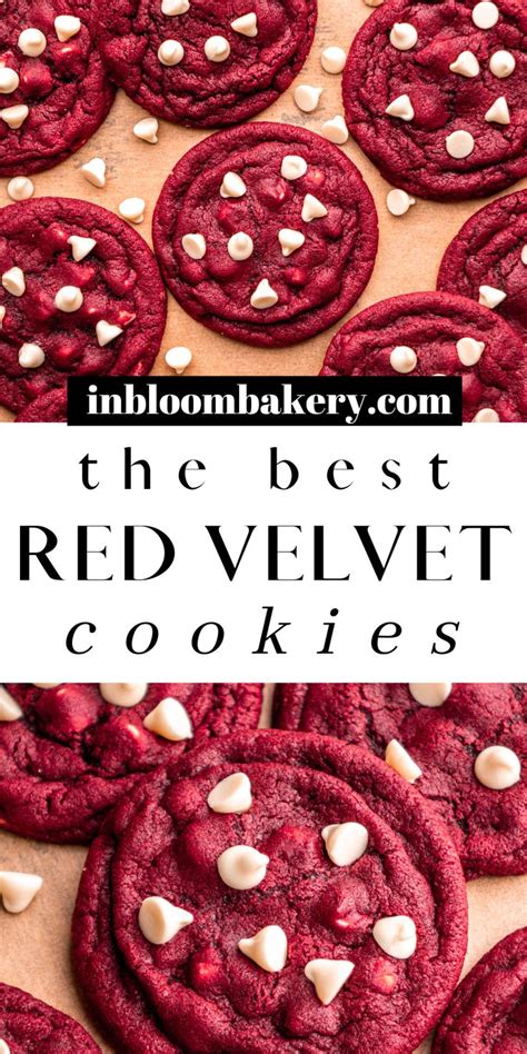 Red Velvet Cookies In Bloom Bakery Recipe Red Velvet Cookie