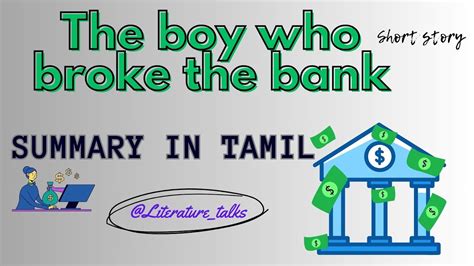 The Boy Who Broke The Bank By Ruskin Bond University Of Madras