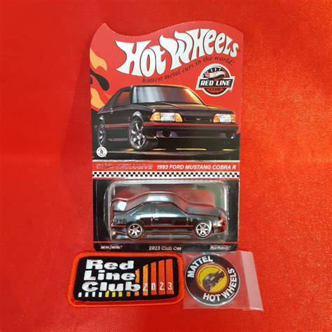 Jual Hot Wheels Red Line Club 1993 Ford Mustang Cobra R 2023 Club Car RLC Shopee Indonesia