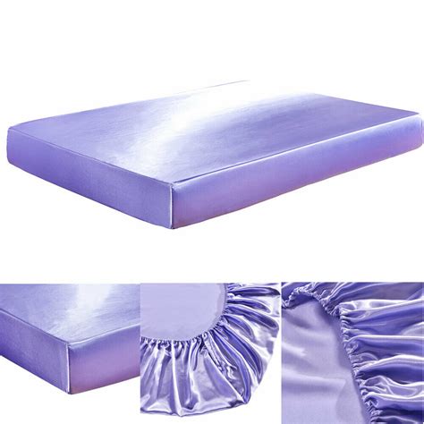 Bed Fitted Sheet Elastic Sheets Polyester And Cotton Single Twin Full