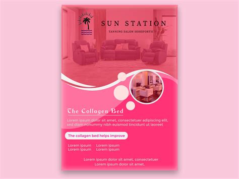 Salon Flyer By Nafsan Zakia On Dribbble