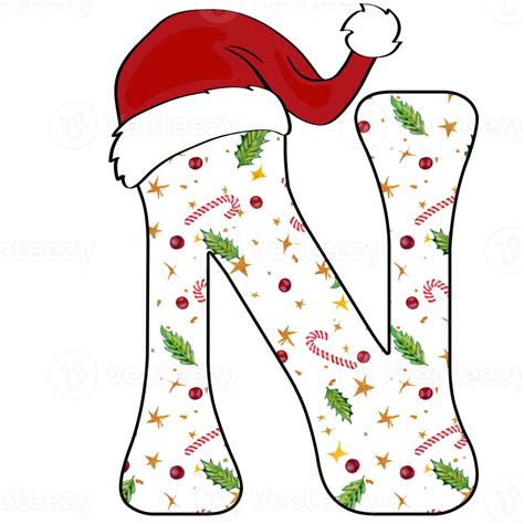 diseño del alfabeto de navidad 15163196 PNG