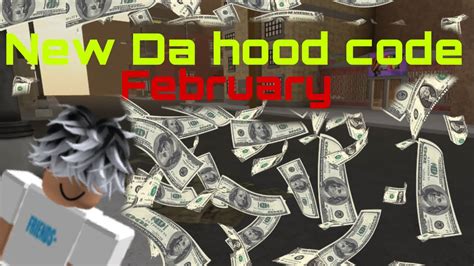 Da Hood Codes 2024 February Freida Larina