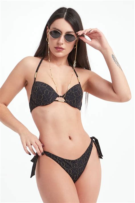 D Od Bikini Twinset U B Czarny Lbmr Sklep Velpa Pl