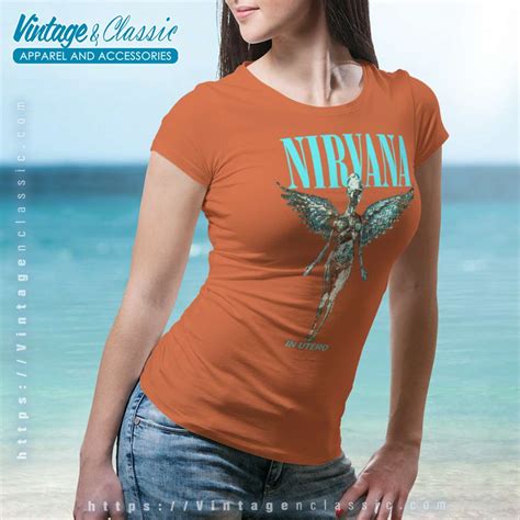 Nirvana Utero Tour Shirt - Vintagenclassic Tee