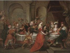 La Fiesta De Herodes The Feast Of Herod By After Sir Peter Paul