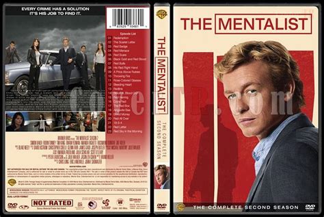 The Mentalist Seasons 1 7 Custom Dvd Cover Set English 2008 2015