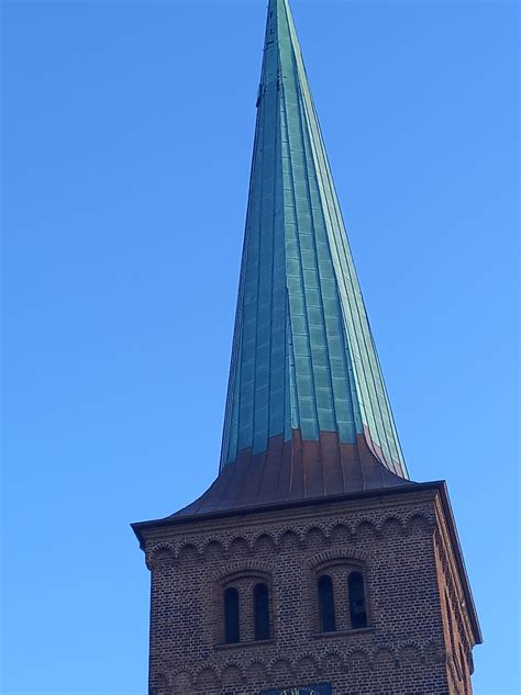 The Roof On My Church Was Redone So The Copper Hasnt Oxidized Yet R