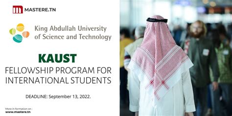 Fully Funded Master and PhD Fellowship at KAUST