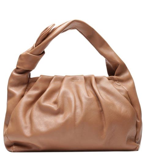 Bolsa Hobo Nude Couro Sasha Grande Pale Nut Rebecca Minkoff Hobo Gym