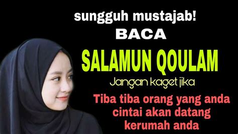 Doa Pengasih Salamun Qaulam Amalan Singkat Untuk Pemikat Amalan