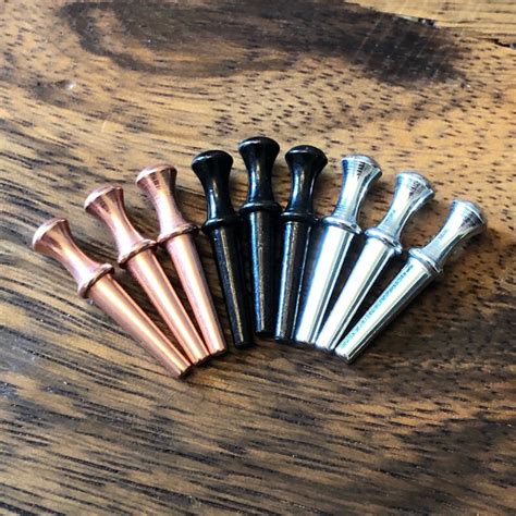 9 CRIB BOARD PEGS Standard size 1/8 3 colors Copper | Etsy