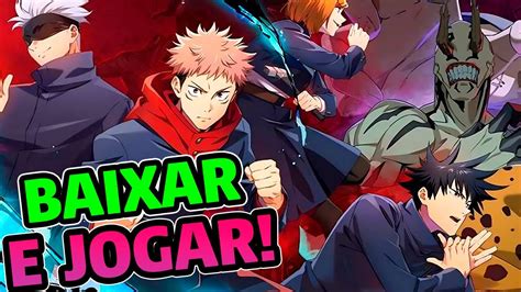 Como Baixar E Jogar O Novo Jogo Mobile De Jujutsu Kaisen Phantom Parade