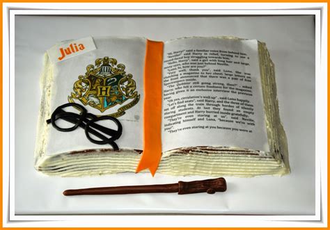 Somnisdexocolata Tarta Libro Harry Potter