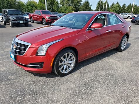 Pre Owned Cadillac Ats L Turbo Luxury D Sedan In Troy S