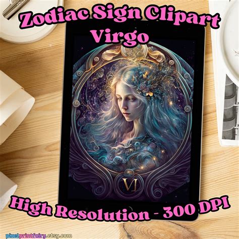 Virgo Zodiac Sign Clipart Virgo Earth Sign  Download Transfer To Any