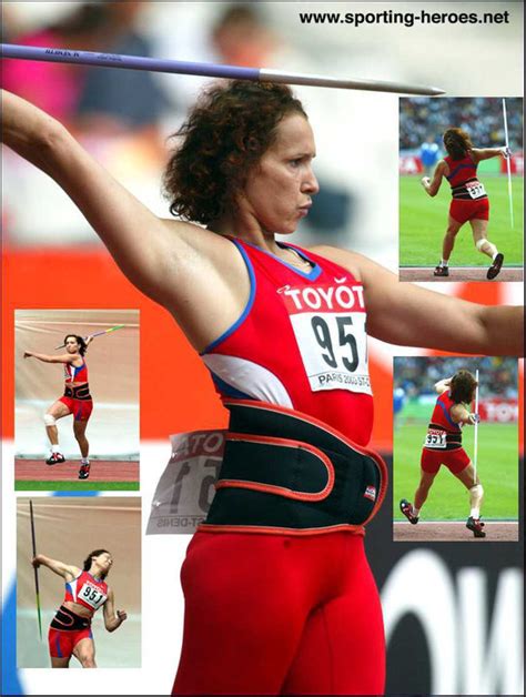 Tatyana Shikolenko 1999 And 2003 World Championship Javelin Silver