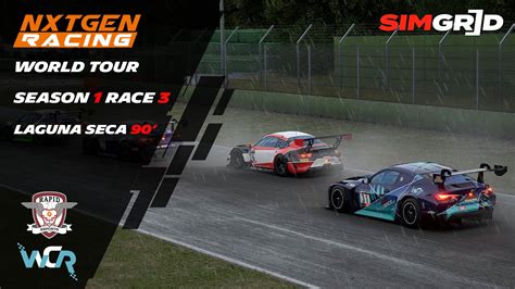 Sim Racing Nxtgen World Tour E Laguna Seca Victor Nicolae Seb