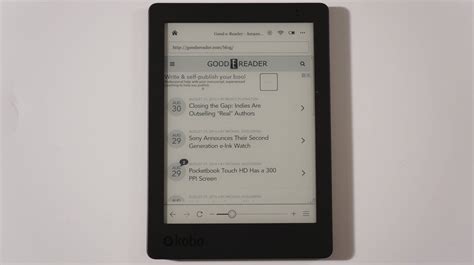 Kobo Aura Edition Review Good E Reader