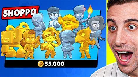 Spendo 55 000 Di ORO Per Shoppare Skin ARGENTEE E DORATE Brawl Stars