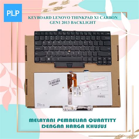 Jual Keyboard Lenovo Thinkpad X1 Carbon GEN1 2013 Backlite Pointer