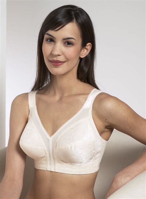 Timeless Comfort Jacquard Full Support Soft Cup Bra 2707