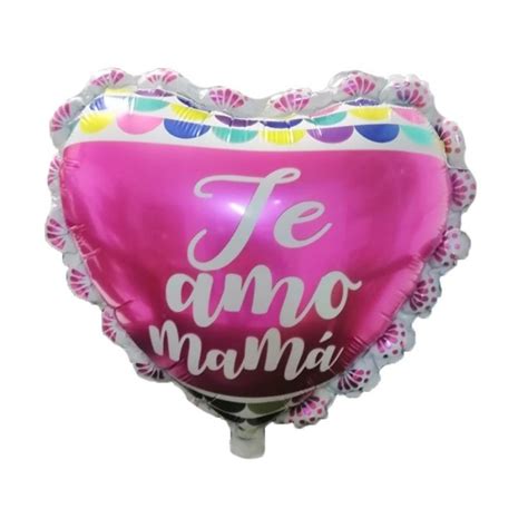 Globo corazón te amo mamá