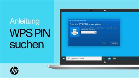 So finden Sie WPS PIN um Druckereinrichtung abzuschließen HP