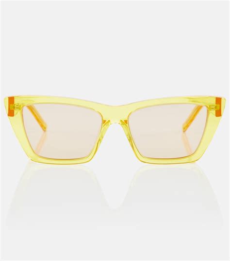 Cat Eye Sunglasses Yellow Atelier Yuwa Ciao Jp