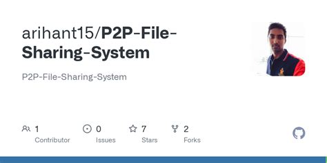 GitHub - arihant15/P2P-File-Sharing-System: P2P-File-Sharing-System