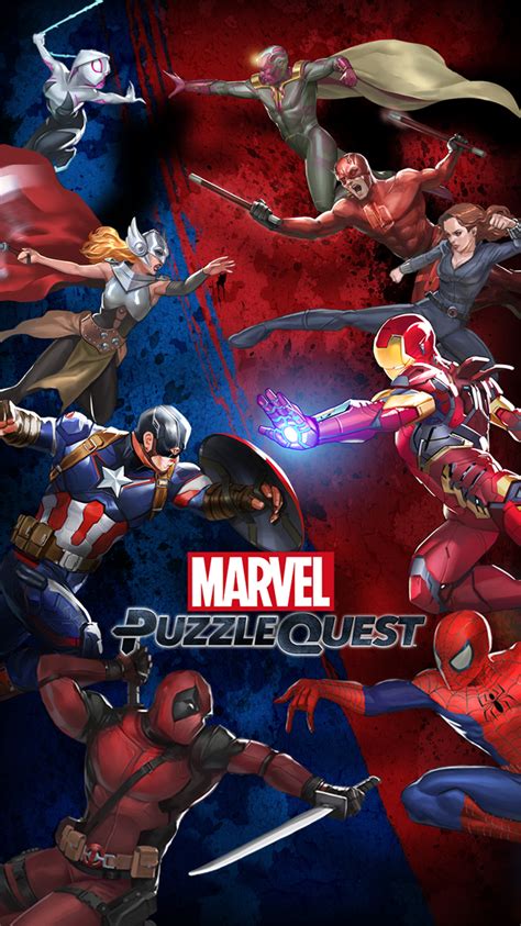 Marvel Puzzle Quest - D3 Go!