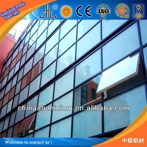 Exterior En China Para Decoración De La Pared Muro Cortina De Aluminio