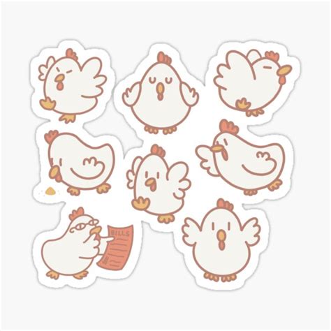 Chicken Nuggets Sticker For Sale By Thesadsquatch Redbubble